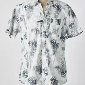 Chemise décontractée à manches courtes pour hommes Pioneer