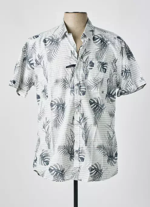 Chemise décontractée à manches courtes pour hommes Pioneer